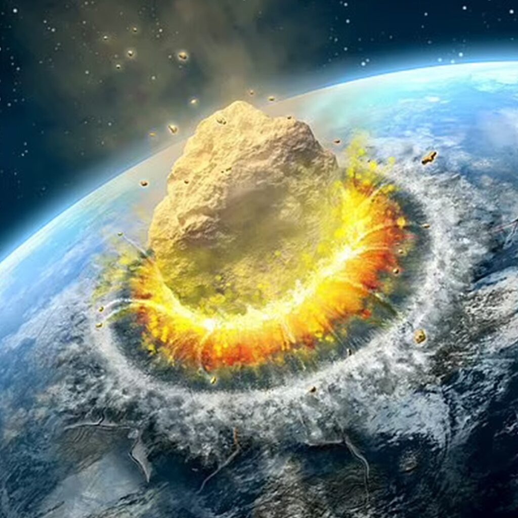 Impact of 2007 FT3 Asteroid