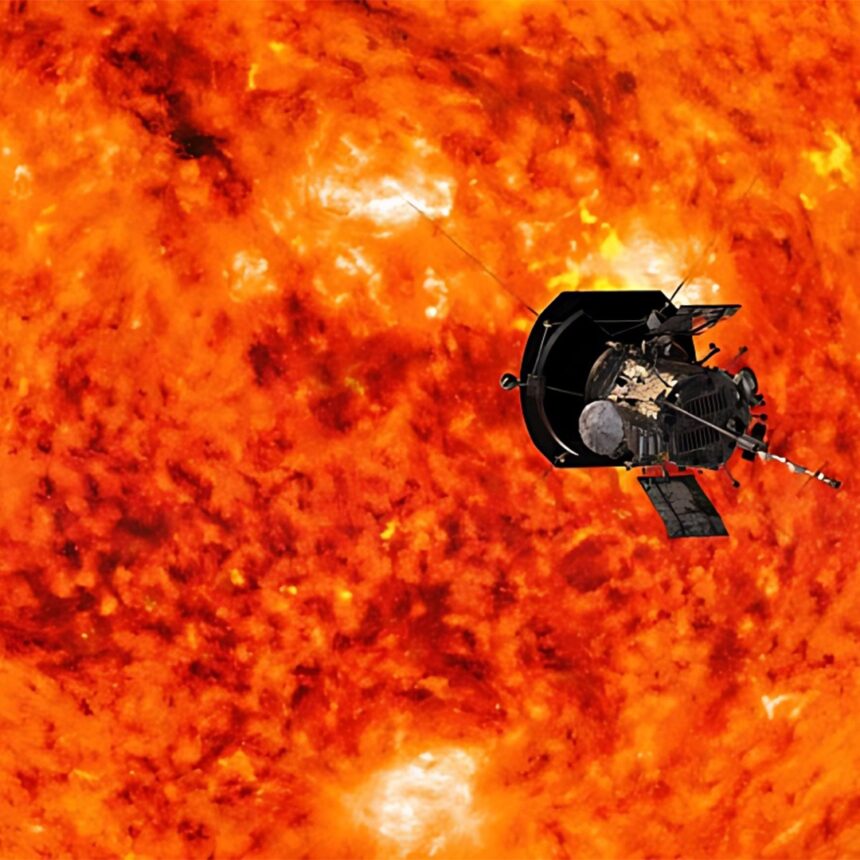 Unprecedented Sun Encounter