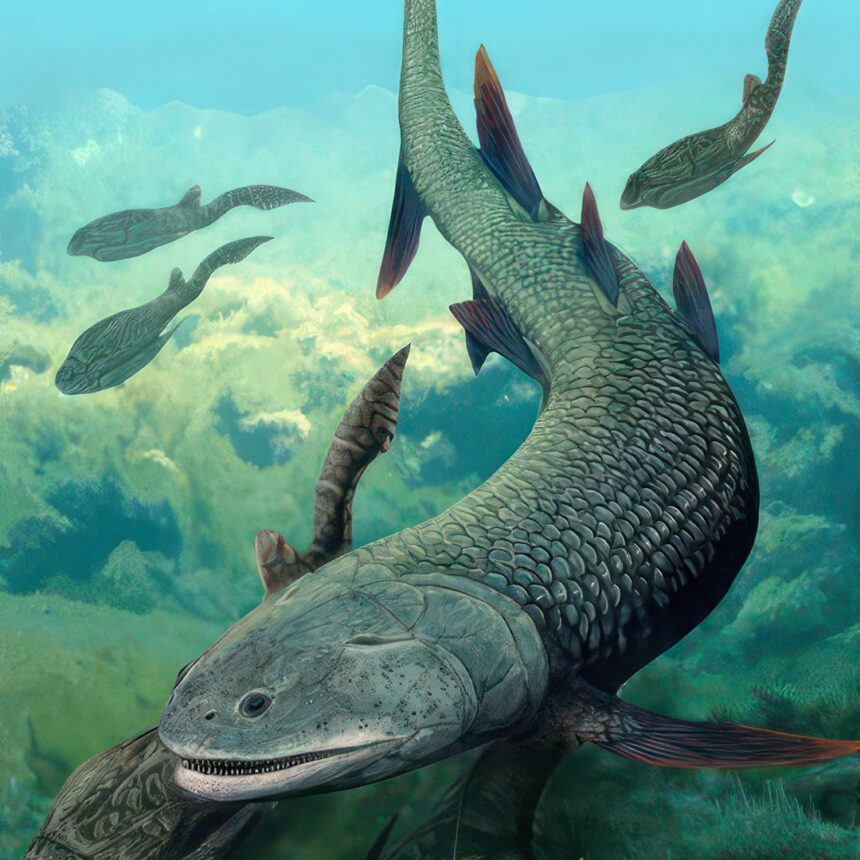 380 Million years old Australian Air Breathing Fish found